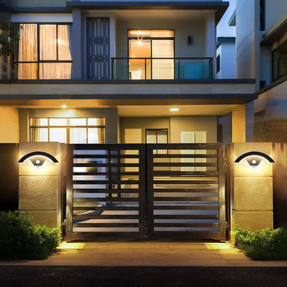 Illuminazione Moderna | Lampada da Parete LED con Sensore di Movimento | Design Curvo e Resistente per Esterni Sicuri 2