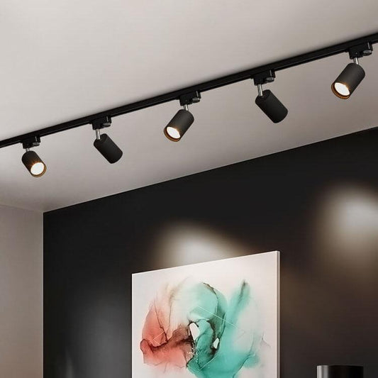 Illuminazione Moderna | Plafoniera LED Soffitto con Faretti Regolabili Ð Design Elegante per Ambienti Contemporanei 1