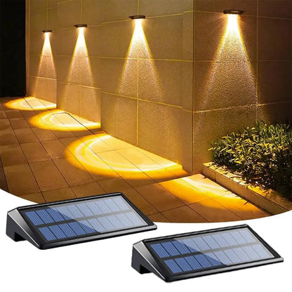 Solar Lighting | Garden Solar Lights with 4 Waterproof LEDs | High Brightness for Outdoors and Fences