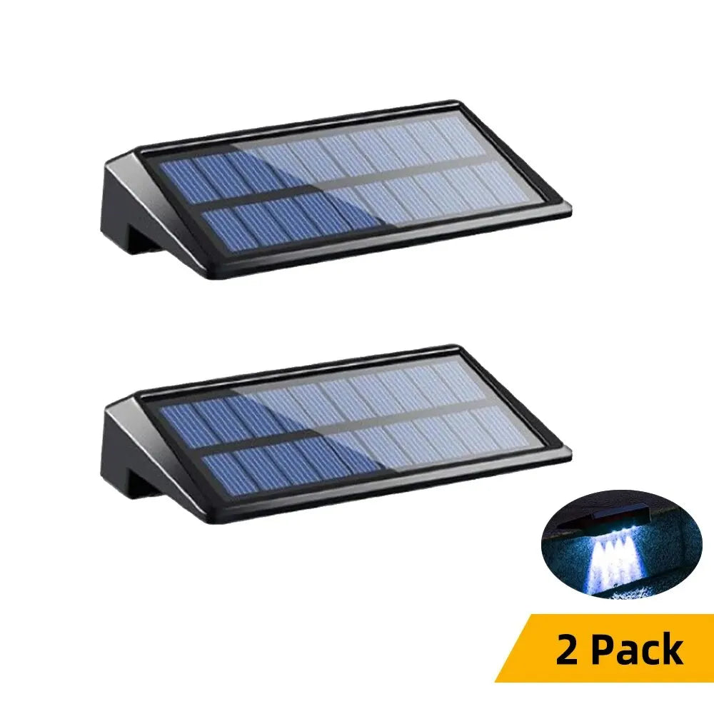 Solar Lighting | Garden Solar Lights with 4 Waterproof LEDs | High Brightness for Outdoors and Fences