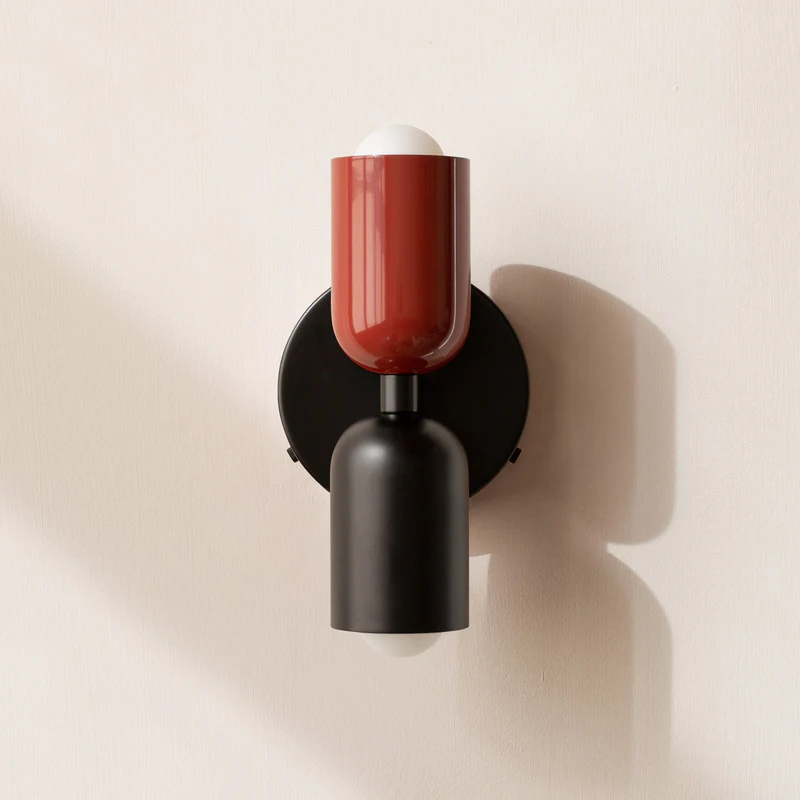 Illuminazione Vintage | Applique da Parete Doppia Testa in Vetro con Design Elegante Ð Atmosfera Accogliente per Ogni Spazio 10