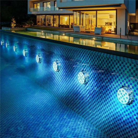 Illuminazione per Piscina | Sistema Impermeabile con Telecomando per Atmosfera Elegante