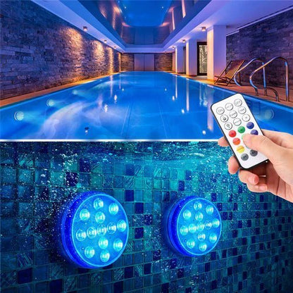 Pool Lighting | Waterproof System with Remote Control for Elegant Atmosphere