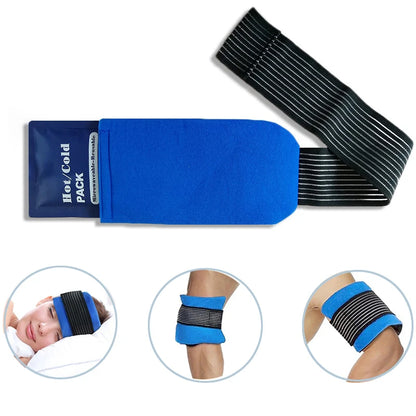 Impacco di Ghiaccio Regolabile in Gel per Sollievo Dolore - Design Ergonomico per Comfort Ottimale 0