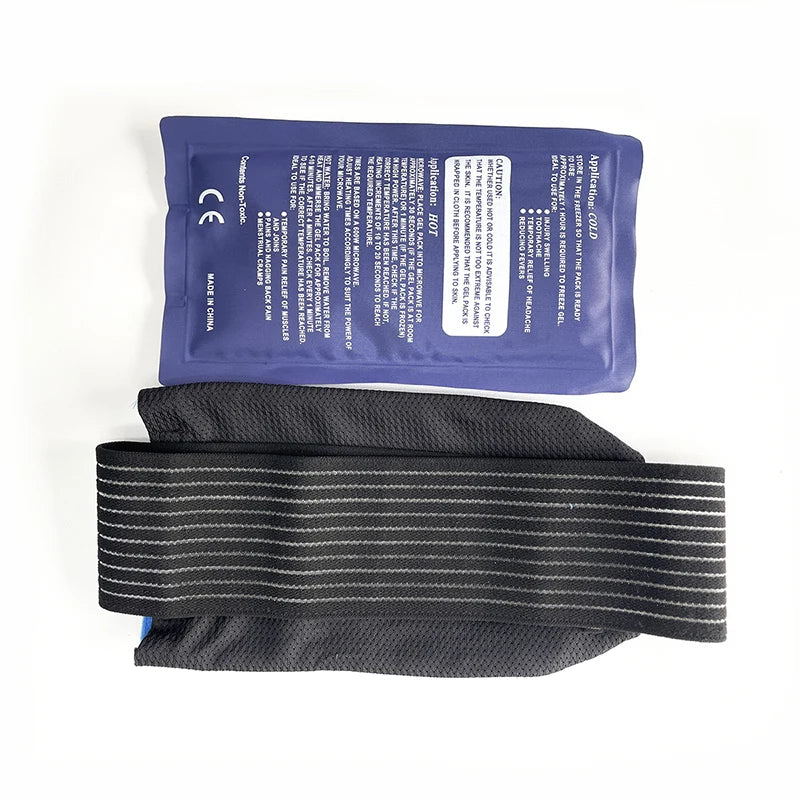 Impacco di Ghiaccio Regolabile in Gel per Sollievo Dolore - Design Ergonomico per Comfort Ottimale 5