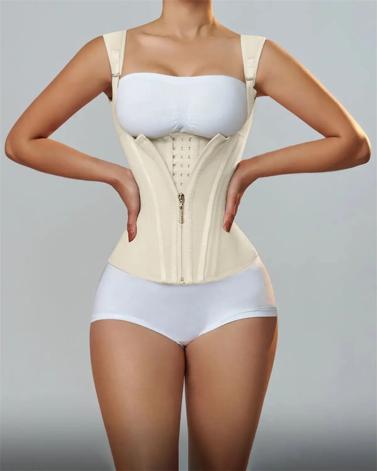 IntiLove | Corsetto Modellante con 25 Aste Flessibili per Silhouette Perfetta | Comfort e Postura Migliorata 2