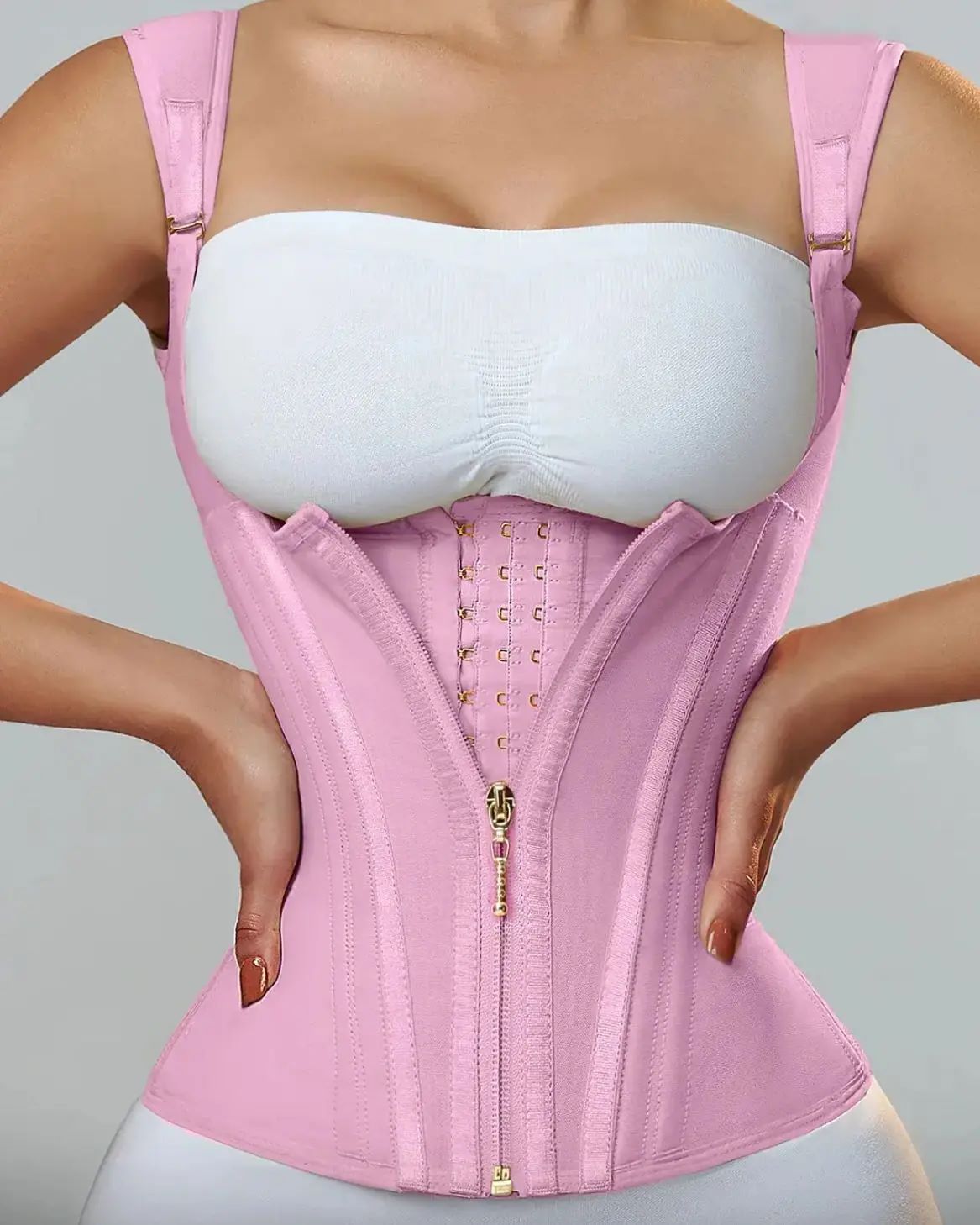 IntiLove | Corsetto Modellante con 25 Aste Flessibili per Silhouette Perfetta | Comfort e Postura Migliorata 4