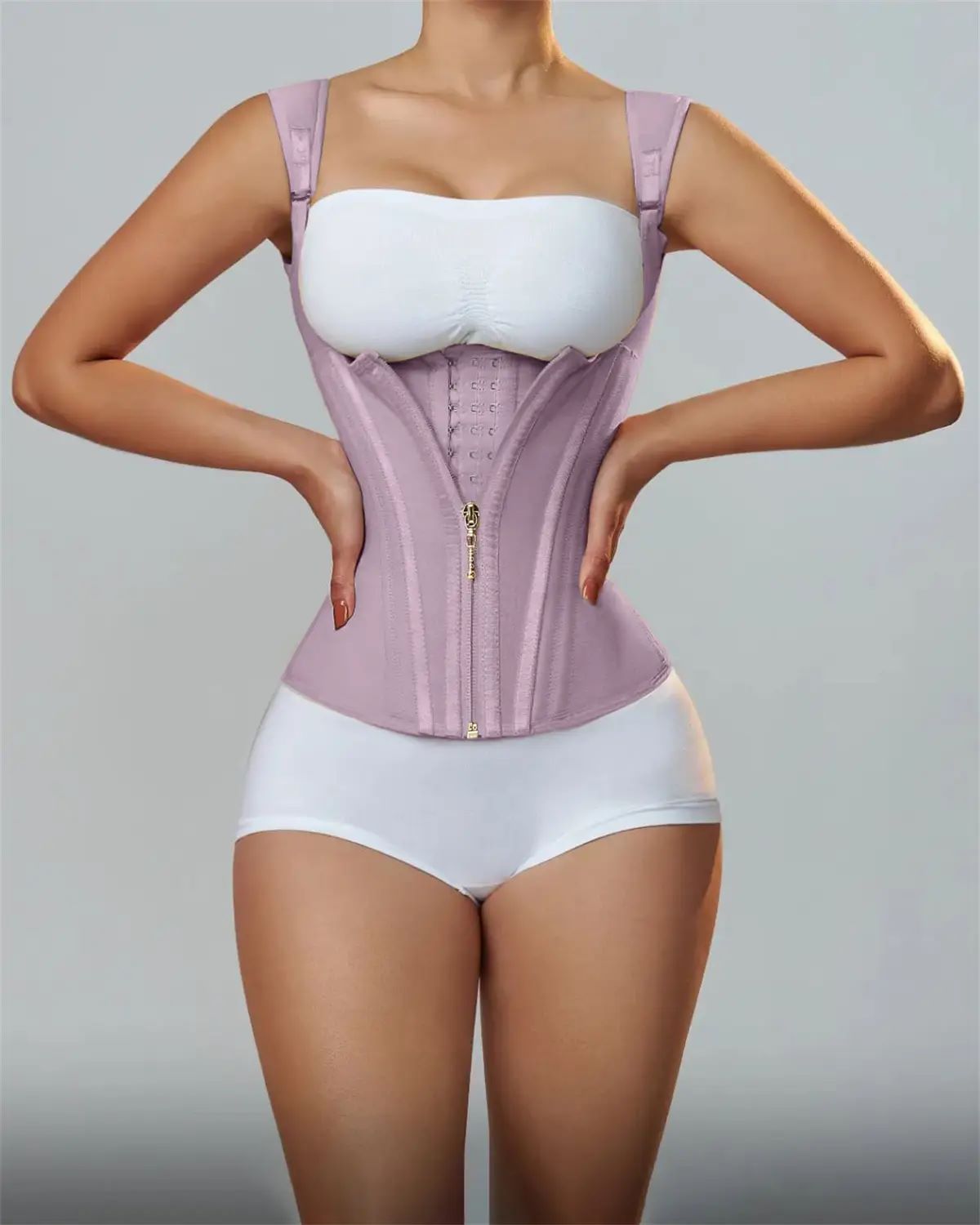 IntiLove | Corsetto Modellante con 25 Aste Flessibili per Silhouette Perfetta | Comfort e Postura Migliorata 5