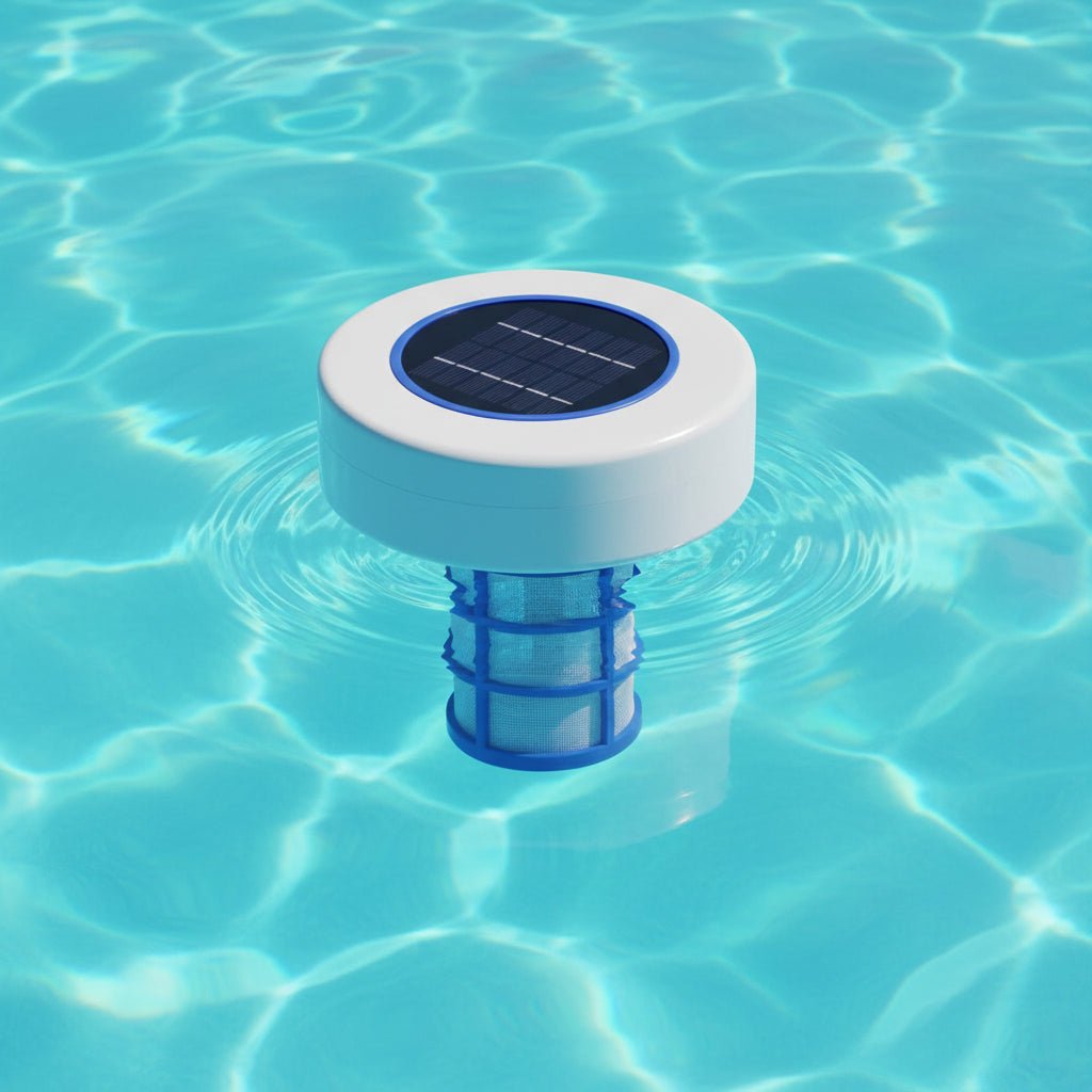 Solar Pool Ionizer with Compact Design | Eco-Friendly Solution for Clear Water