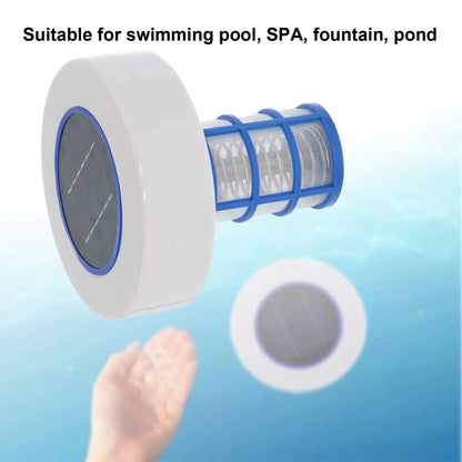 Solar Pool Ionizer with Compact Design | Eco-Friendly Solution for Clear Water