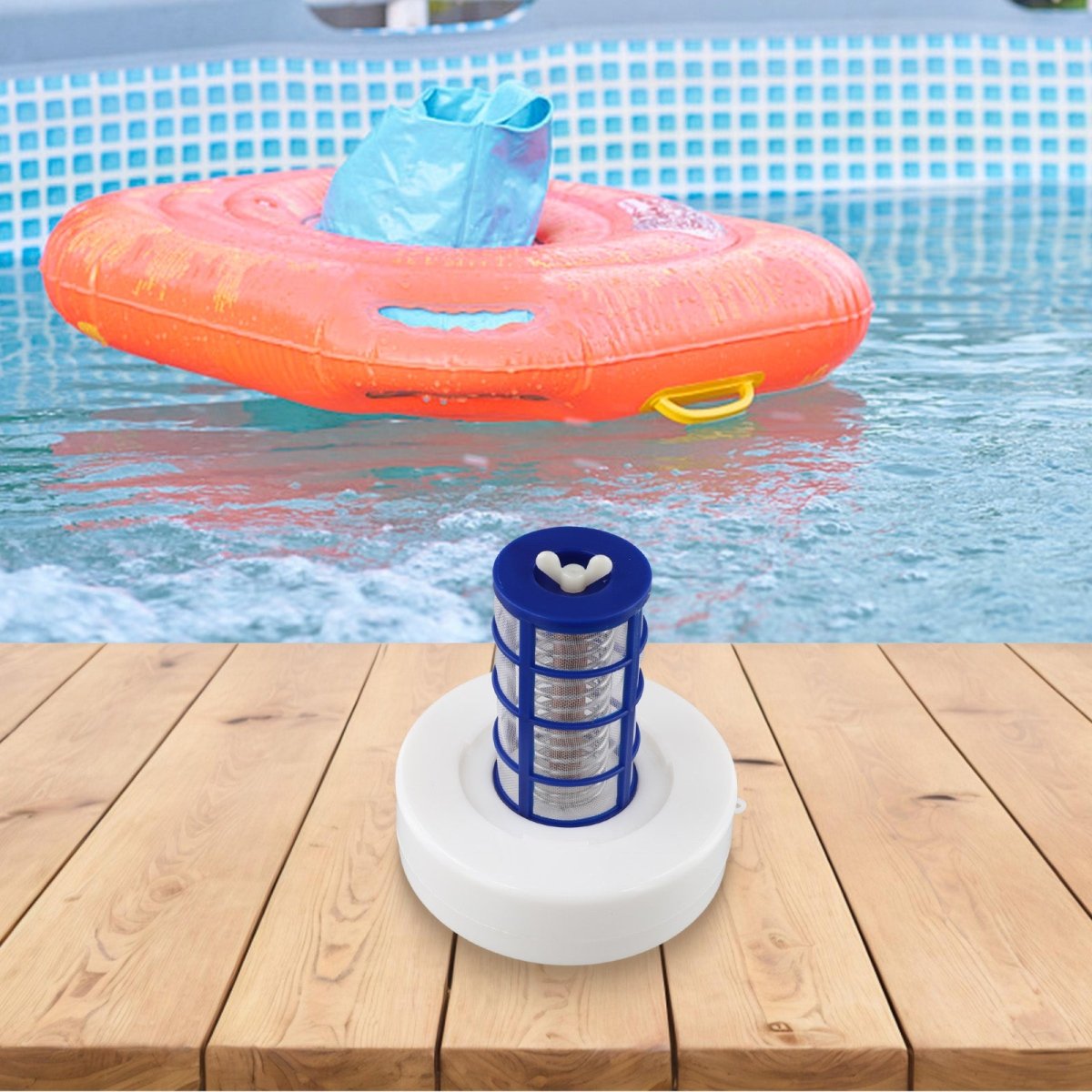 Solar Pool Ionizer with Compact Design | Eco-Friendly Solution for Clear Water