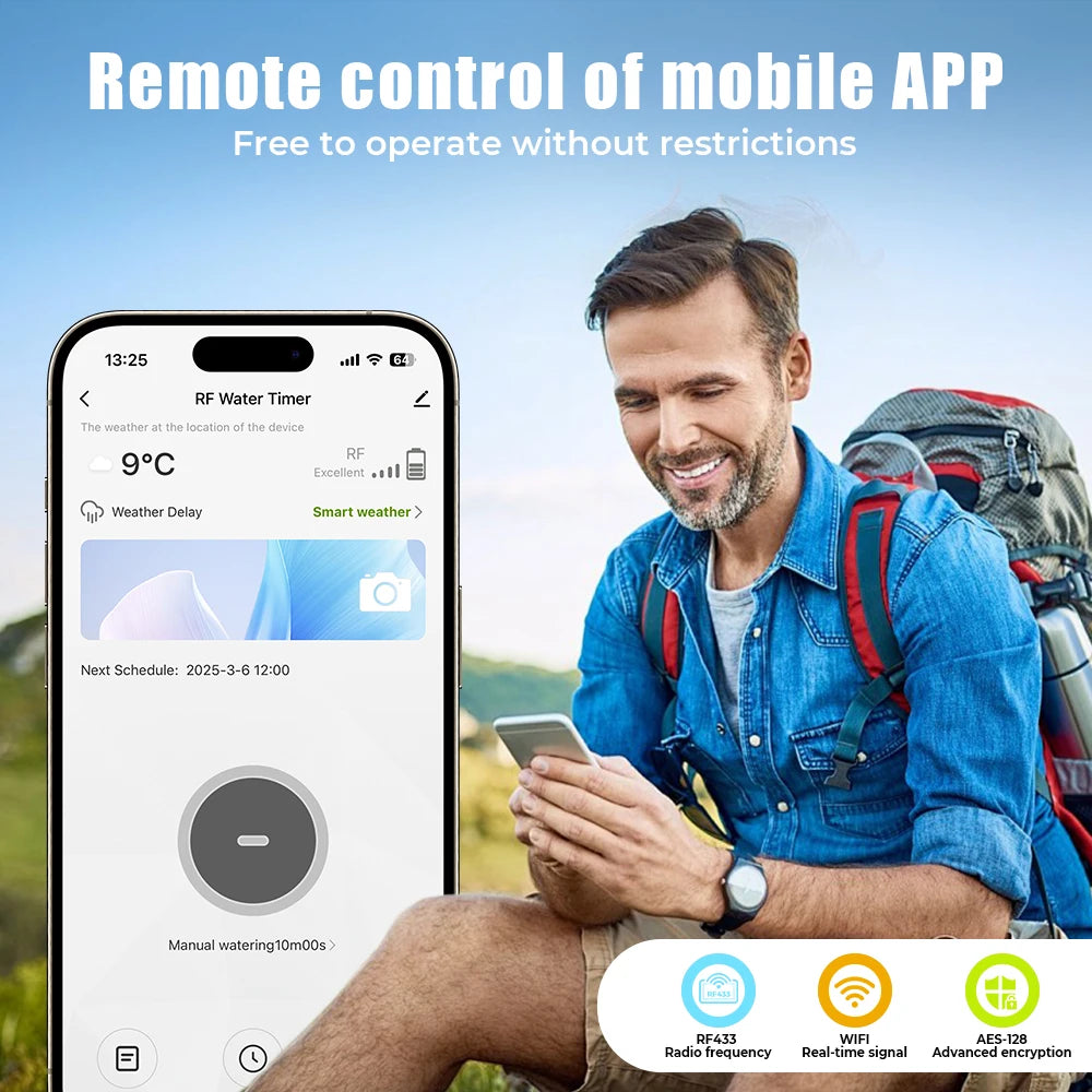 Garden Irrigation | Automatic Irrigation System with WiFi Timer | Voice Control for Efficient Watering