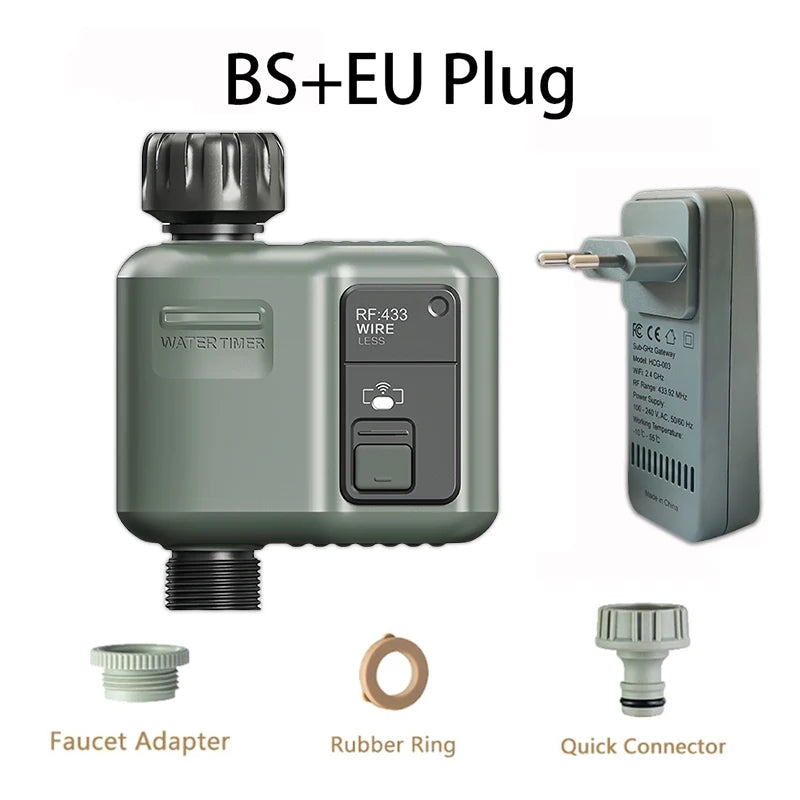 Garden Irrigation | Automatic Irrigation System with WiFi Timer | Voice Control for Efficient Watering
