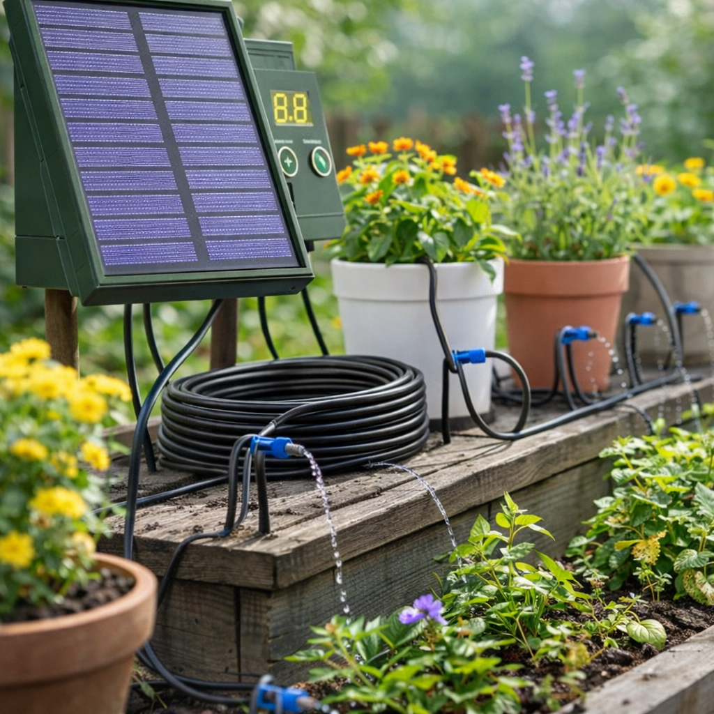 Smart Drip Irrigation | Easy-to-Install Solar Irrigation System for Sustainable Gardens