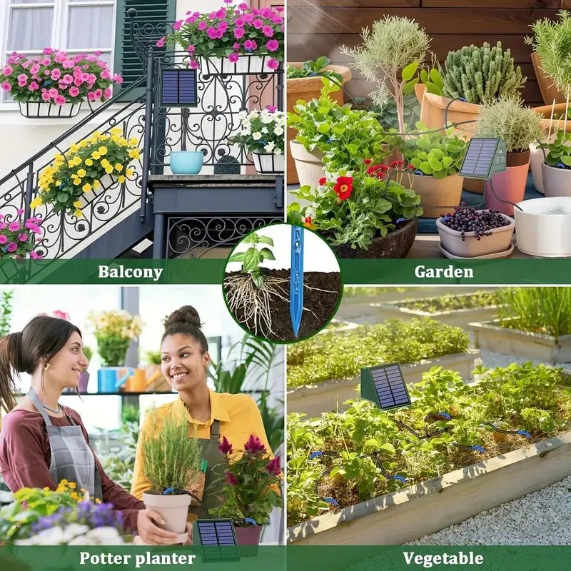 Smart Drip Irrigation | Easy-to-Install Solar Irrigation System for Sustainable Gardens