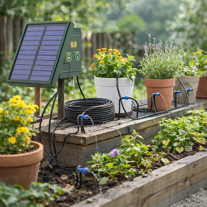 Smart Drip Irrigation | Easy-to-Install Solar Irrigation System for Sustainable Gardens