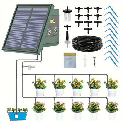 Smart Drip Irrigation | Easy-to-Install Solar Irrigation System for Sustainable Gardens