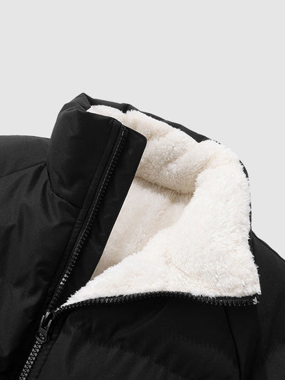 Bruno | Giacca Imbottita Uomo con Interno in Pile - Calore Elegante