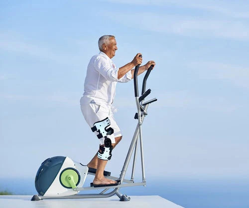 Knee Brace with Medial and Lateral Support | Ergonomic Stabilization to Relieve Osteoarthritis Pain