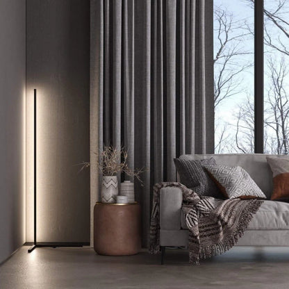 Corner LED Floor Lamp with Customizable Light