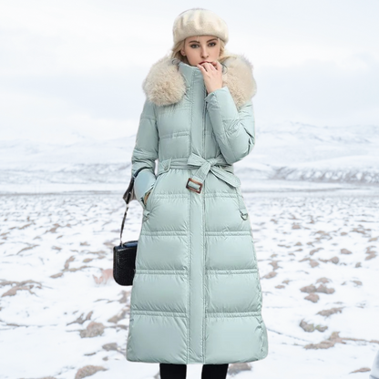 Ermelinda | Women's Winter Parka with Trimmed Hood - Warmth and Style