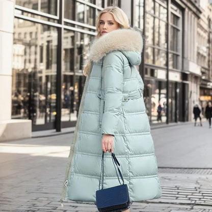 Ermelinda | Women's Winter Parka with Trimmed Hood - Warmth and Style
