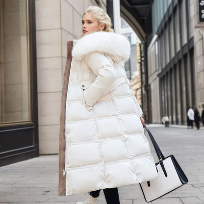 Ermelinda | Women's Winter Parka with Trimmed Hood - Warmth and Style