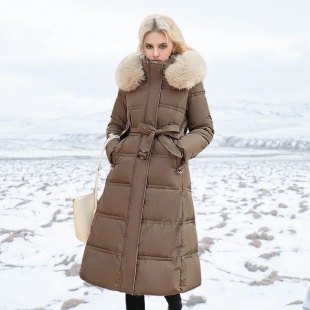 Ermelinda | Winterparka für Damen mit eingefasster Kapuze - Wärme und Stil