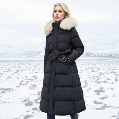 Ermelinda | Women's Winter Parka with Trimmed Hood - Warmth and Style