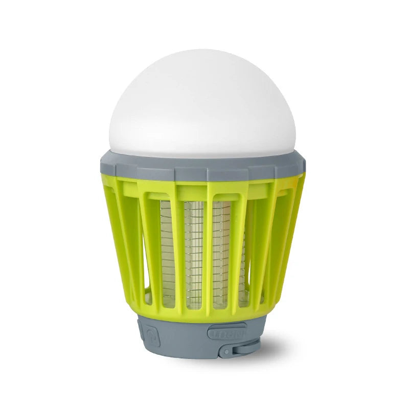 Rechargeable Outdoor Mosquito Lamp with Waterproof LED Light - Up to 30 Hours of Effective Protection