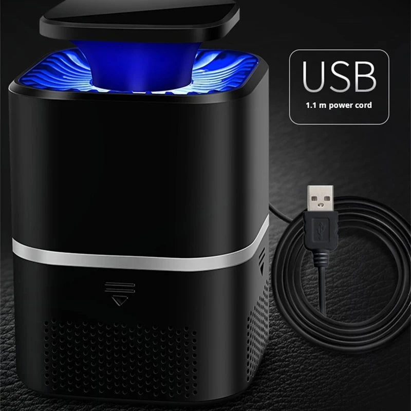 Outdoor Mosquito Lamp with UV Light and USB Recharge - Quiet Design for Effective Mosquito Protection