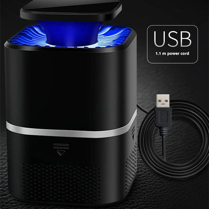Outdoor Mosquito Lamp with UV Light and USB Recharge - Quiet Design for Effective Mosquito Protection