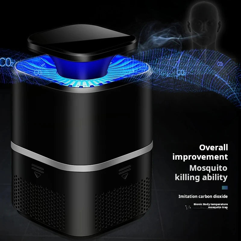 Outdoor Mosquito Lamp with UV Light and USB Recharge - Quiet Design for Effective Mosquito Protection
