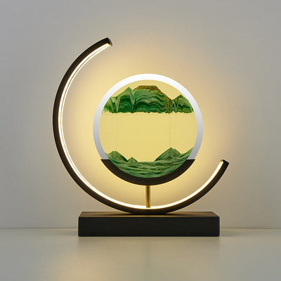 Decoratieve Tafellamp met 3D Bewegend Zand  