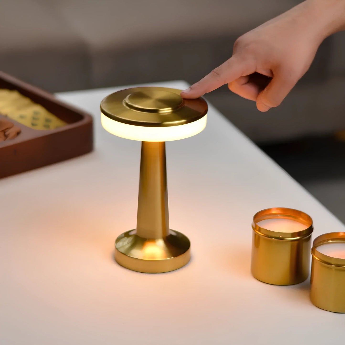 Rechargeable Wireless Dimmable LED Table Lamp