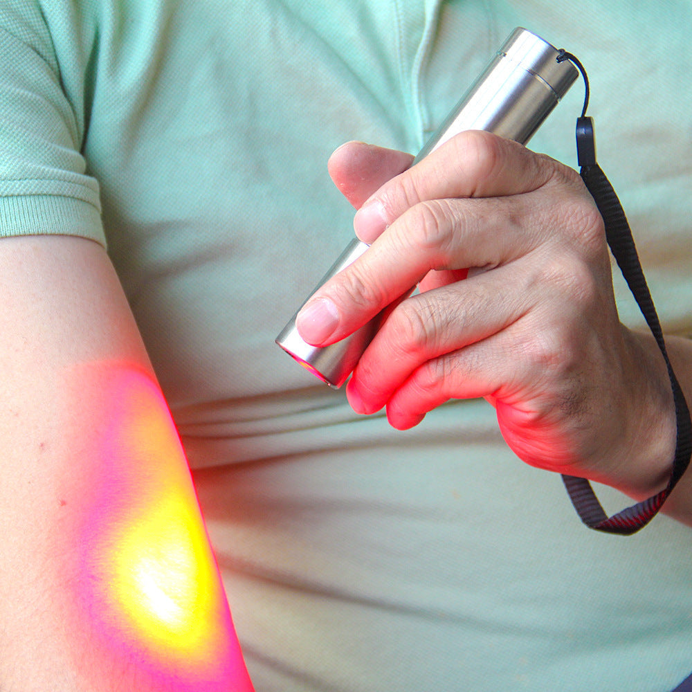 Lampada Flash per Terapia a Luce Rossa con 3 Lunghezze d'Onda | Dispositivo Portatile per Ringiovanimento della Pelle 0