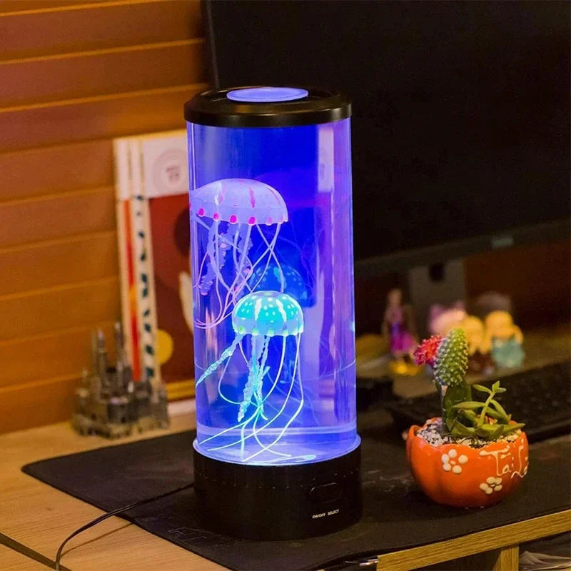 Lampada Medusa | Lampada Decorativa con Effetto Galleggiante e Design Unico | Atmosfera Rilassante per Ogni Ambiente 5