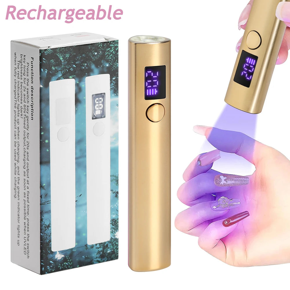 Lampada Unghie Professionale UV LED Portatile con Asciugatura Rapida | Ideale per Manicure e Pedicure a Casa 0