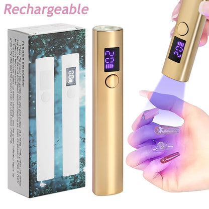 Lampada Unghie Professionale UV LED Portatile con Asciugatura Rapida | Ideale per Manicure e Pedicure a Casa 0