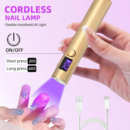 Lampada Unghie Professionale UV LED Portatile con Asciugatura Rapida | Ideale per Manicure e Pedicure a Casa 2