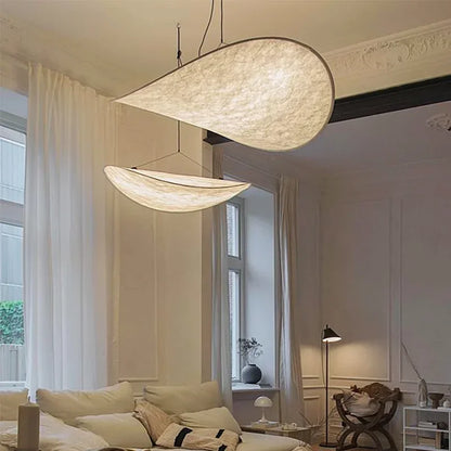 Lampada a Sospensione in Seta Fatta a Mano con Luce Ambientale Morbida | Design Unico per Atmosfera Accogliente 1