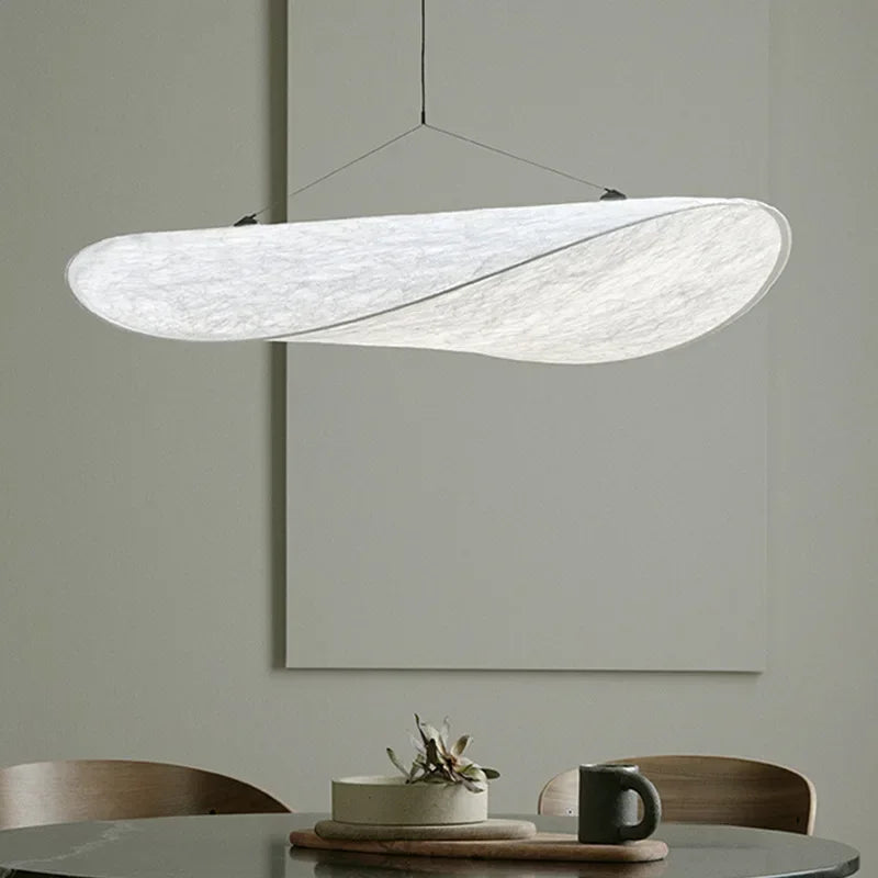 Lampada a Sospensione in Seta Fatta a Mano con Luce Ambientale Morbida | Design Unico per Atmosfera Accogliente 8