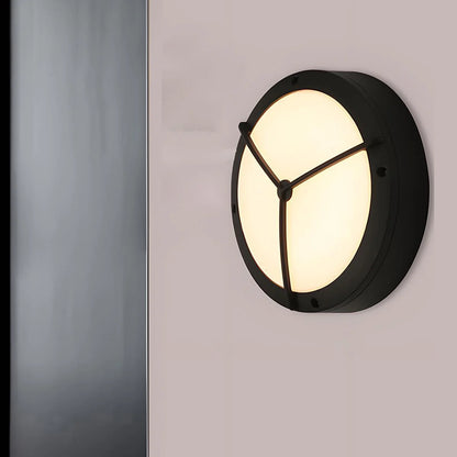 Lampada da Parete LED Rotonda Impermeabile con Design Moderno | Applique da Esterno per Illuminazione Funzionale e Stile Contemporaneo 2