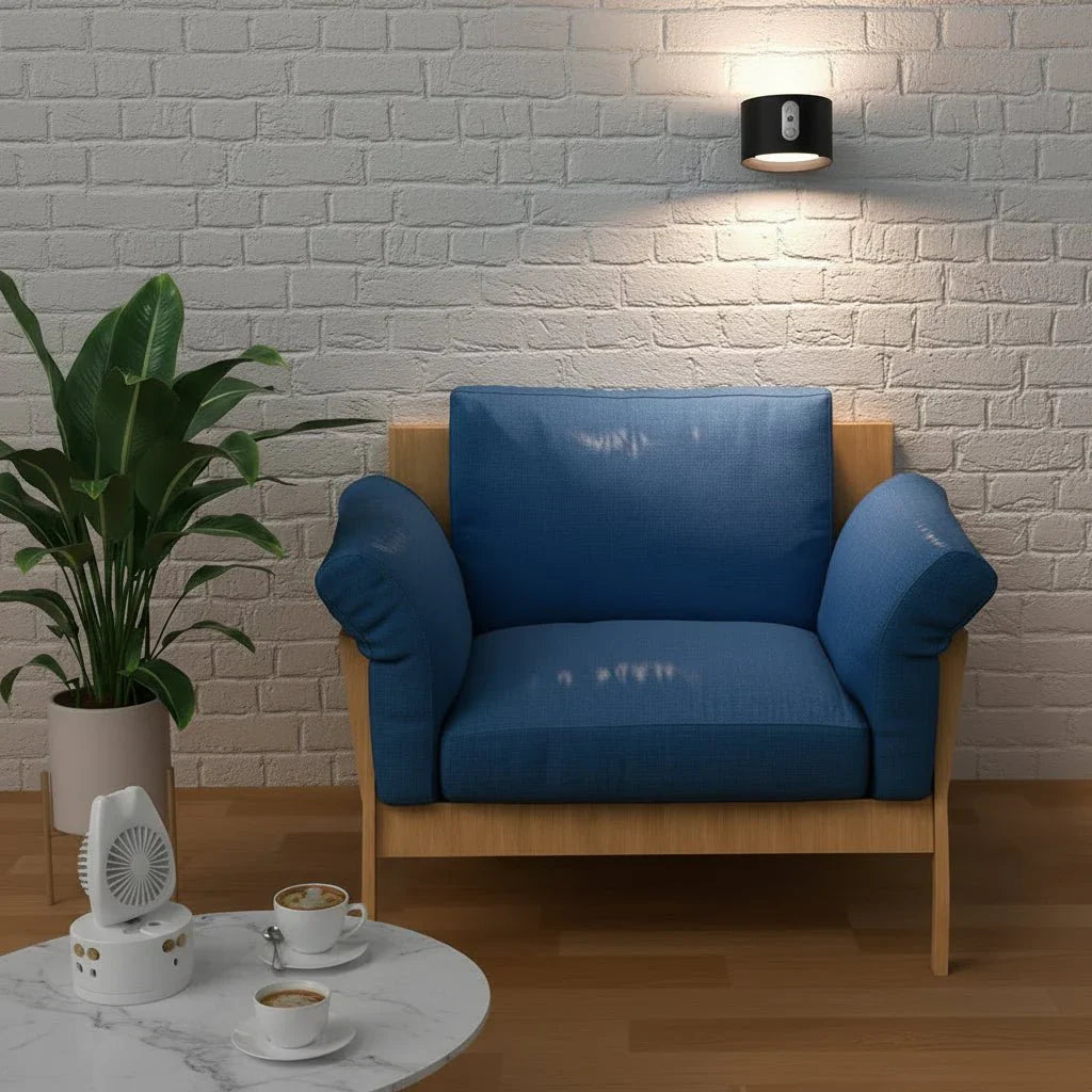 Lampada da Parete LED Wireless con Design Moderno e Luce Calda | Applique Versatile per Atmosfere Accoglienti 3