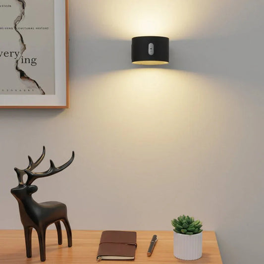Lampada da Parete LED Wireless con Design Moderno e Luce Calda | Applique Versatile per Atmosfere Accoglienti 4