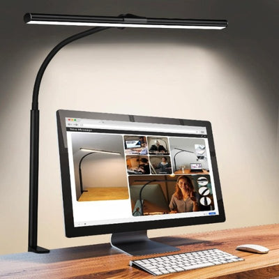 Lampe de bureau LED avec col de cygne flexible | Design moderne pour un éclairage optimal