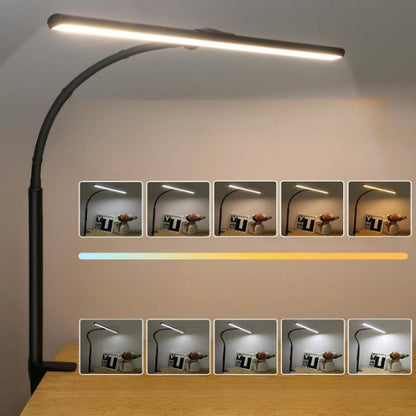 LED Desk Lamp with Flexible Goose Neck | Modern Design for Optimal Lighting