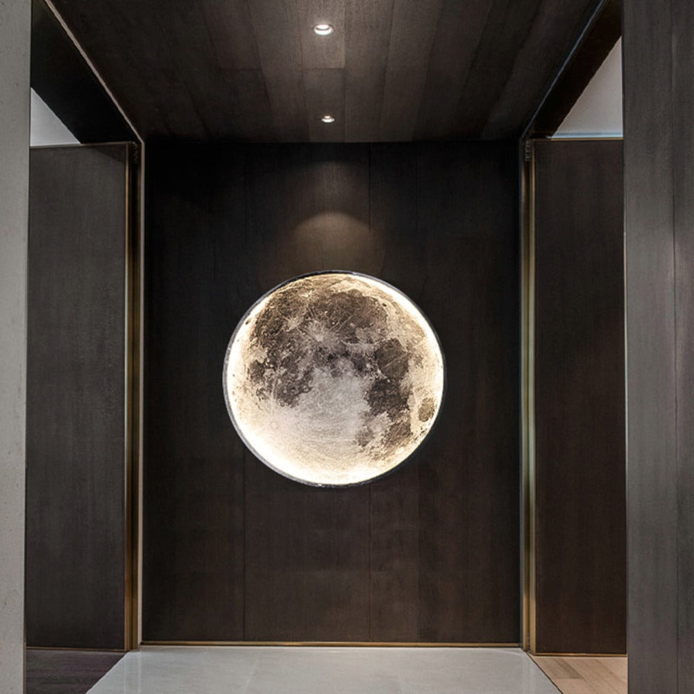 Lampada da Soffitto LED 3D con Design Luna e Terra, Funzione Dimmabile per Atmosfera Cosmica 7