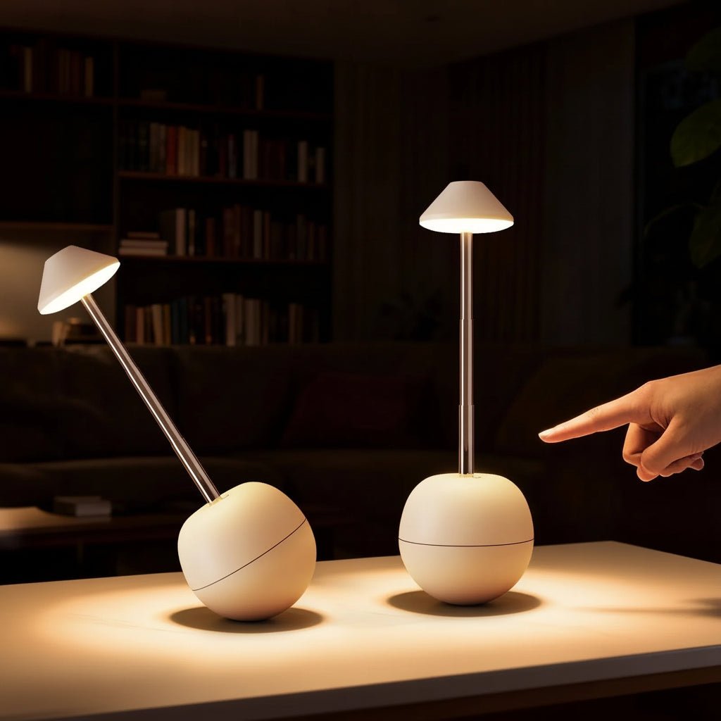Lampada da Tavolo LED Moderna con Telecomando e Ricarica USB - Design Elegante per Comfort Quotidiano 2