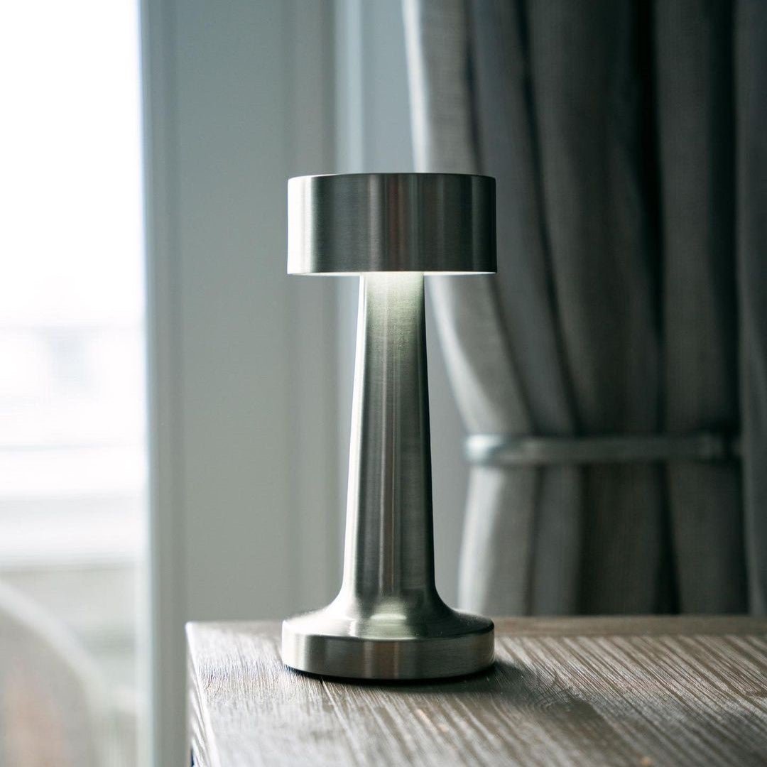 Metal LED Table Lamp with Adjustable Light